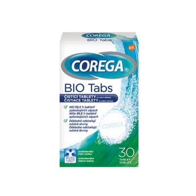 Corega čistící tablety antibakteriální 30 ks